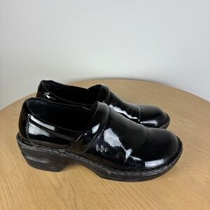 b.o.c. Born Concept Patent Slip On Clogs Women's 8.5 Comfort Support Walking